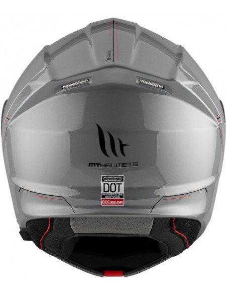 Casco MT Genesis SV Solido A12 | Gris