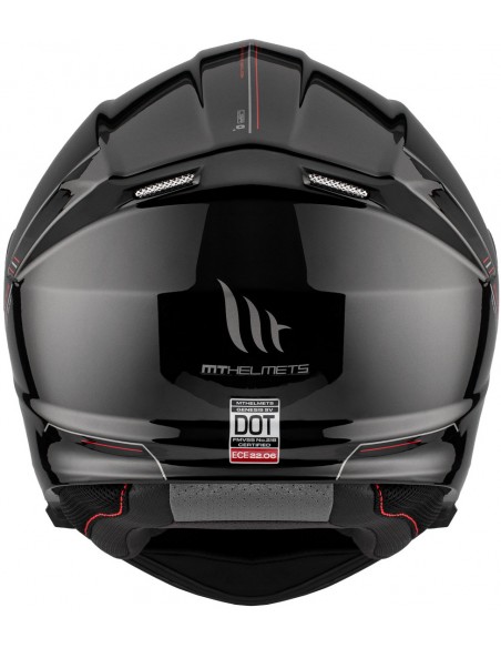 Casco MT Genesis SV Solido A1 | Negro