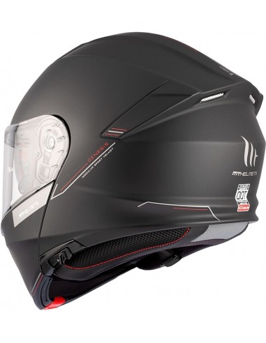 Casco MT Genesis SV Solido A1 | Mate-Negro