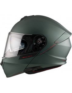 Casco MT Genesis SV Solido A6 | Mate-Verde