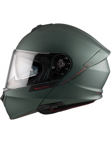 Casco MT Genesis SV Solido A6 | Mate-Verde