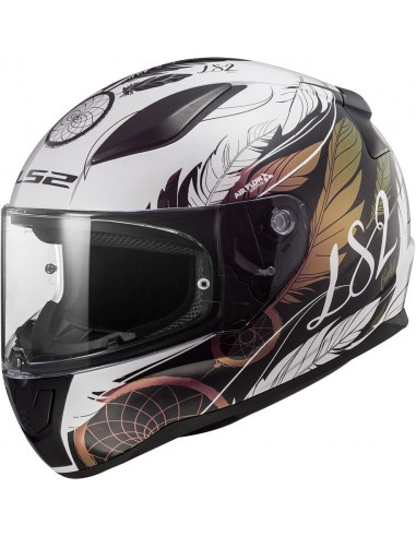 Casco LS2 FF353 Rapid II Boho | Blanco-negro-rosa