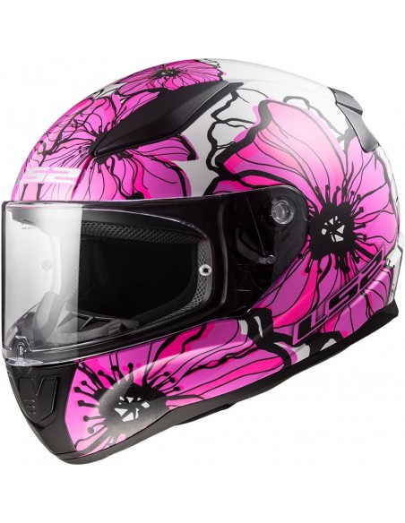 Casco LS2 FF353 Rapid II Poppies | Rosa