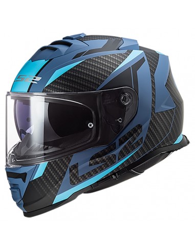 Casco LS2 FF800 Storm II Racer | Mate-Titanio y naranja