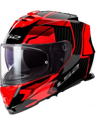 Casco LS2 FF800 Storm II Tracker | Negro y amarillo fluor