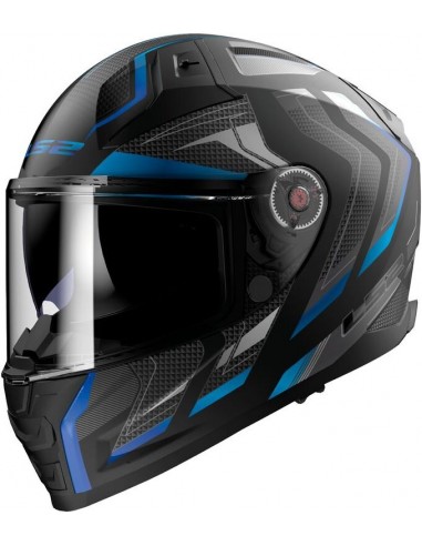 Casco LS2 FF811 Vector II Alizer | Mate-Blanco y plata