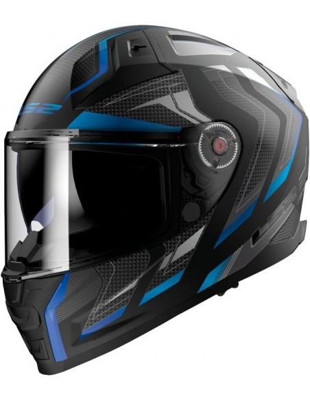 Casco LS2 FF811 Vector II Alizer | Mate-Negro y azul