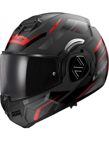 Casco LS2 FF906 Advant Kuka | Mate-Negro y rojo