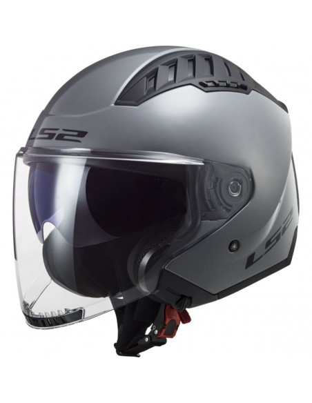 Casco LS2 OF600 Copter II Sólido | Gris nardo