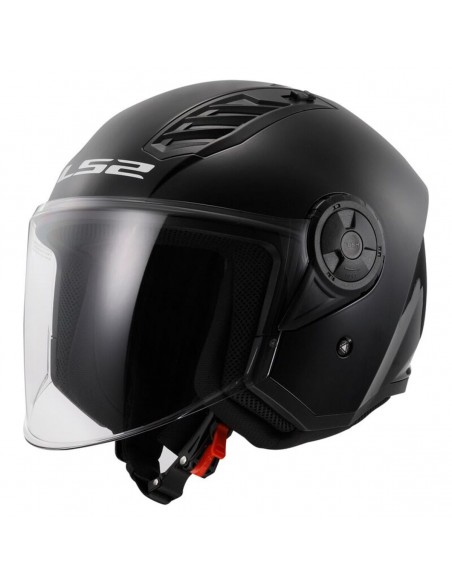 Casco LS2 OF616 Airflow II Sólido | Negro