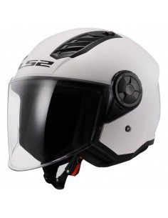 Casco LS2 OF616 Airflow II Sólido | Blanco
