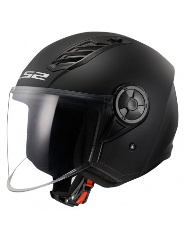Casco LS2 OF616 Airflow II Sólido | Mate-Negro