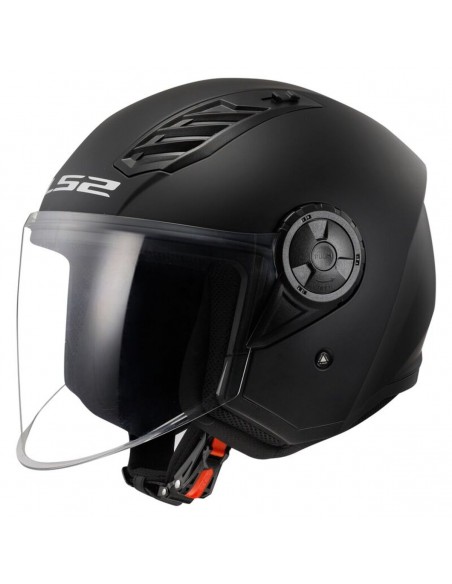 Casco LS2 OF616 Airflow II Sólido | Mate-Negro