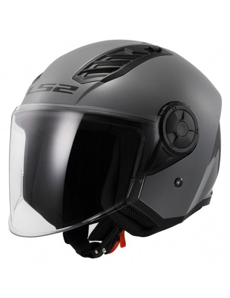 Casco LS2 OF616 Airflow II Sólido | Gris nardo