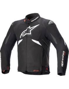 Chaqueta Alpinestars T-GP R V3 Drystar | Negro y blanco
