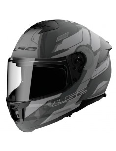 Casco LS2 FF808 Stream II Shadow | Mate-Titanio y gris