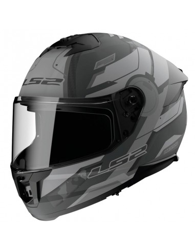 Casco LS2 FF808 Stream II Shadow | Mate-Titanio y gris