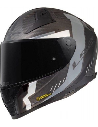 Casco LS2 FF811 Vector II C Grid | Mate-Negro y gris