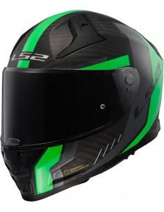 Casco LS2 FF811 Vector II C Grid | Mate-Verde fluor
