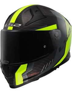 Casco LS2 FF811 Vector II C Grid | Mate-Amarillo fluor