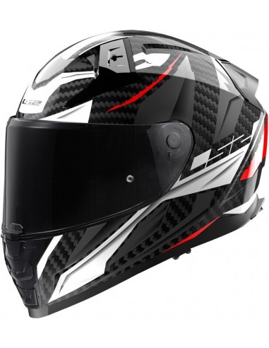 Casco LS2 FF811 Vector II C Savage | Blanco-rojo-gris