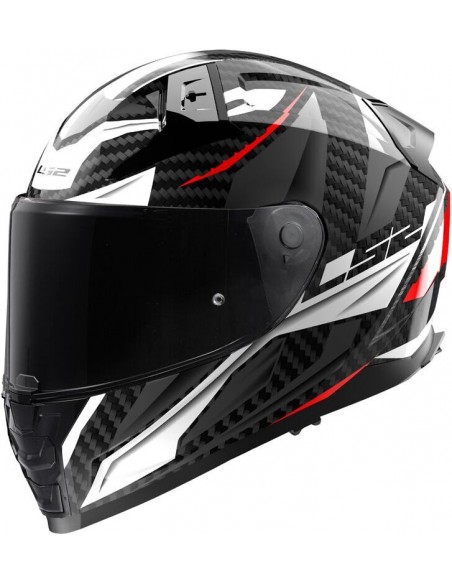 Casco LS2 FF811 Vector II C Savage | Blanco-rojo-gris