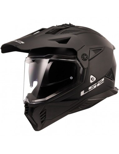Casco LS2 MX702 Pioneer II Sólido | Mate-Negro