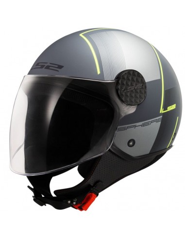 Casco LS2 OF558 Sphere Lux II Firm | Mate-Negro y titanio