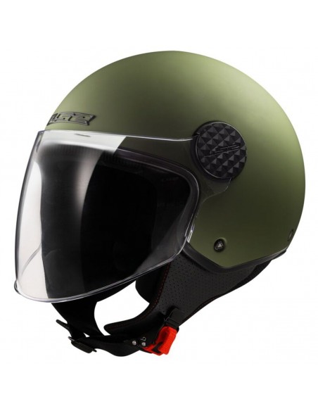 Casco LS2 OF558 Sphere Lux II Sólido | Mate-Verde militar