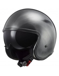 Casco LS2 OF599 Spitfire II Jeans | Titanio