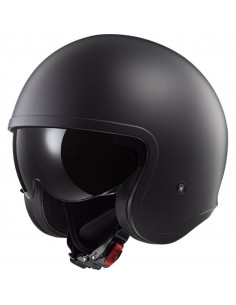 Casco LS2 OF599 Spitfire II Solido | Mate-Negro