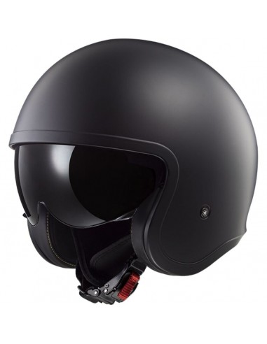 Casco LS2 OF599 Spitfire II Solido | Mate-Negro