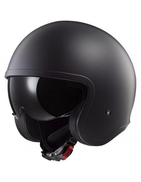 Casco LS2 OF599 Spitfire II Solido | Mate-Negro