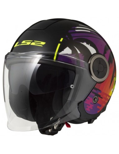 Casco LS2 OF620 Classy Palm | Negro
