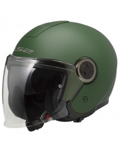Casco LS2 OF620 Classy Sólido | Mate-Verde militar