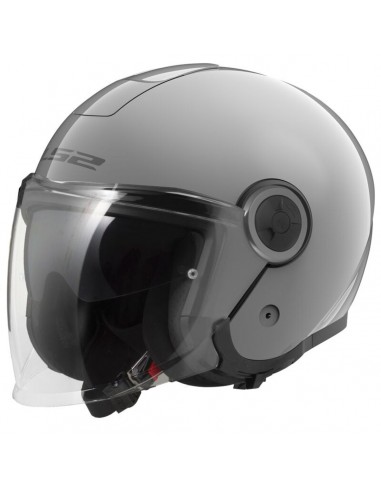 Casco LS2 OF620 Classy Sólido | Gris perla