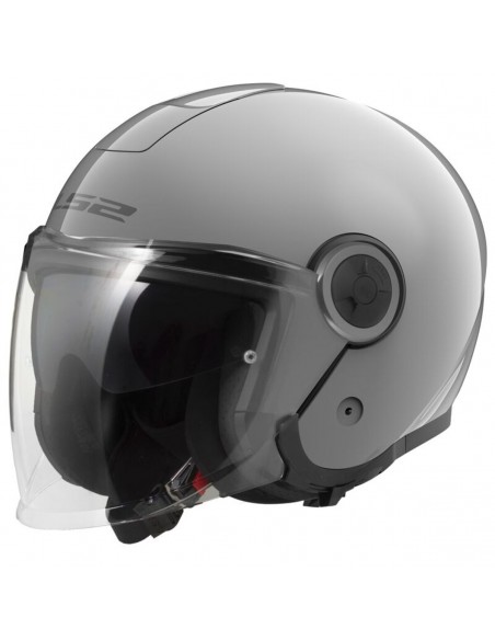 Casco LS2 OF620 Classy Sólido | Gris perla