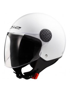 Capacete sólido LS2 OF558 Sphere II - Branco