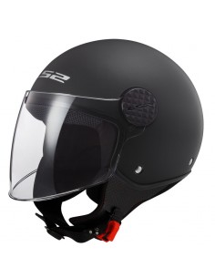 Capacete sólido LS2 OF558 Sphere II - Preto fosco