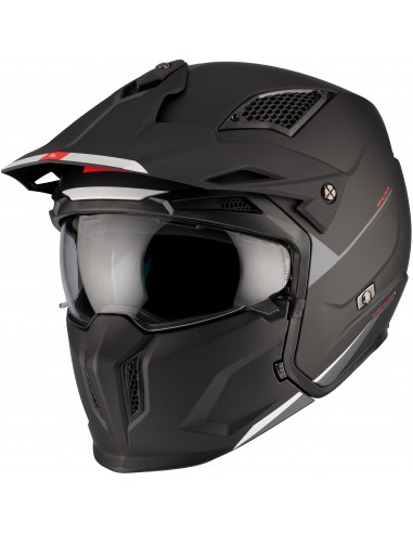 Casco MT Streetfighter SV S Solido A1 | Mate-Negro
