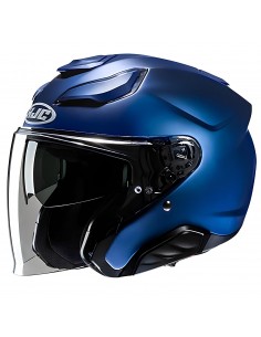 Casco HJC F31 Sólido | Semi-mate azul