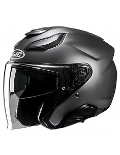 Casco HJC F31 Sólido | Semi-mate titanio