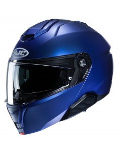 Casco HJC i91 Sólido | Semi-mate azul