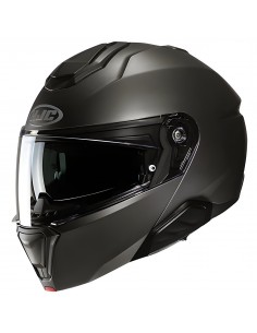 Casco HJC i91 Sólido | Semi-mate titanio