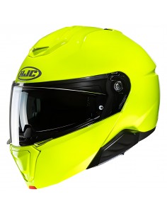 Casco HJC i91 Sólido | Verde fluor