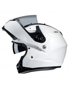 Casco HJC C91N Solido | Blanco 2