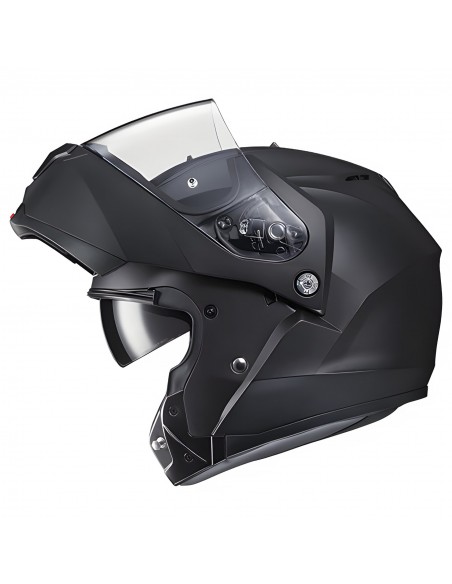 Casco HJC C91N Solido | Semi-mate negro