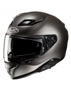 Casco HJC F71 Sólido | Semi-mate titanio