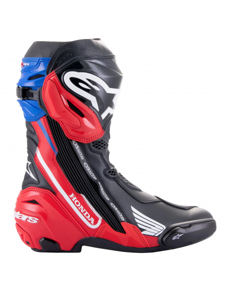 Botas Alpinestars Honda Supertech R | Negro-rojo-azul