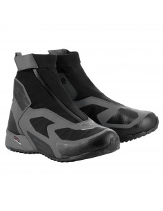 Zapatillas Alpinestars CR-8 Gore-Tex | Negro-gris oscuro-azul petróleo